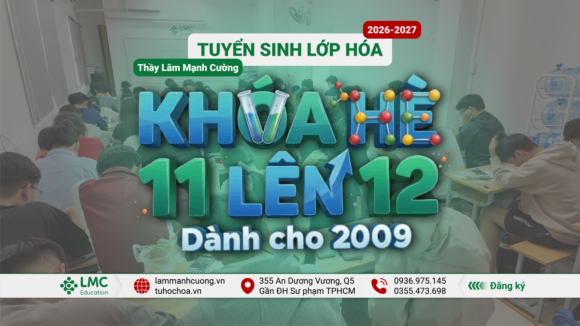 Khóa hè 11 lên 12 - Thầy Lâm Mạnh Cường